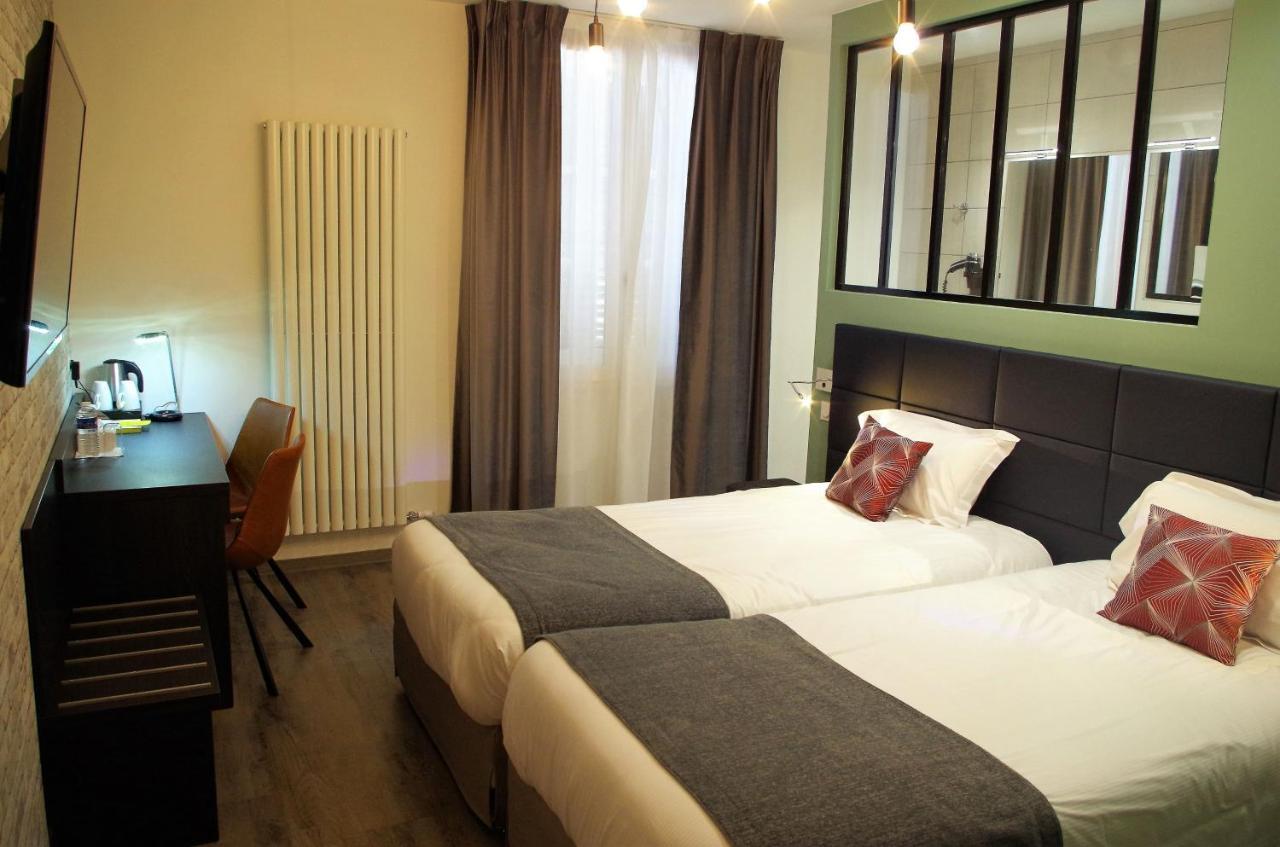 Reyssouze Logis Hotel Les Platanes מראה חיצוני תמונה