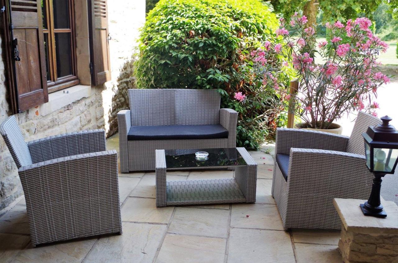 Reyssouze Logis Hotel Les Platanes מראה חיצוני תמונה